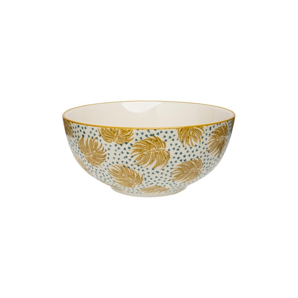 Ceramic Salad Bowl - Boho Chic-Nook & Cranny Gift Store-2019 National Gift Store Of The Year-Ireland-Gift Shop