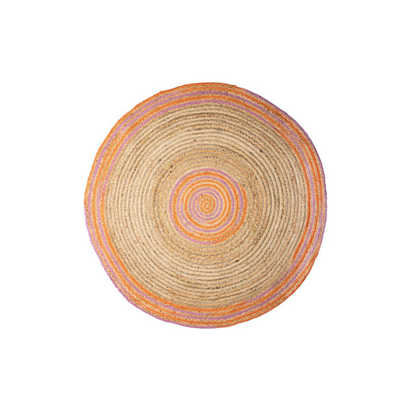 Round Jute Rug - Boho Chic-Nook & Cranny Gift Store-2019 National Gift Store Of The Year-Ireland-Gift Shop