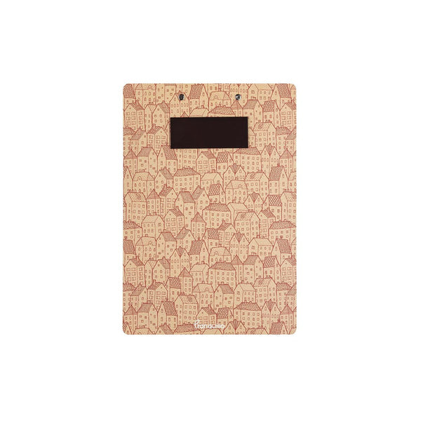 Magnetic Clipboard - Houses-Nook & Cranny Gift Store-2019 National Gift Store Of The Year-Ireland-Gift Shop