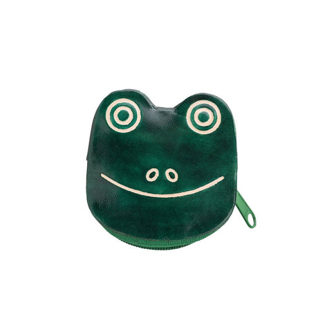 Frog Shaped Leather Coin Purse-Nook & Cranny Gift Store-2019 National Gift Store Of The Year-Ireland-Gift Shop
