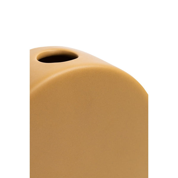 Modern Art Vase - Mustard-Nook & Cranny Gift Store-2019 National Gift Store Of The Year-Ireland-Gift Shop