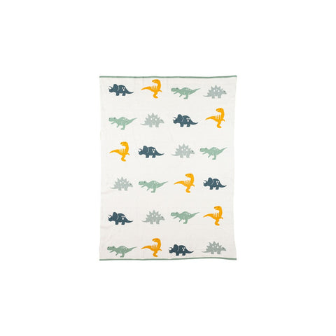 Baby Blanket - Dinosaur-Nook & Cranny Gift Store-2019 National Gift Store Of The Year-Ireland-Gift Shop