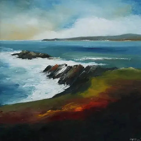Into the Atlantic - Greeting Card by Padraig McCaul Images-Nook & Cranny Gift Store-2019 National Gift Store Of The Year-Ireland-Gift Shop