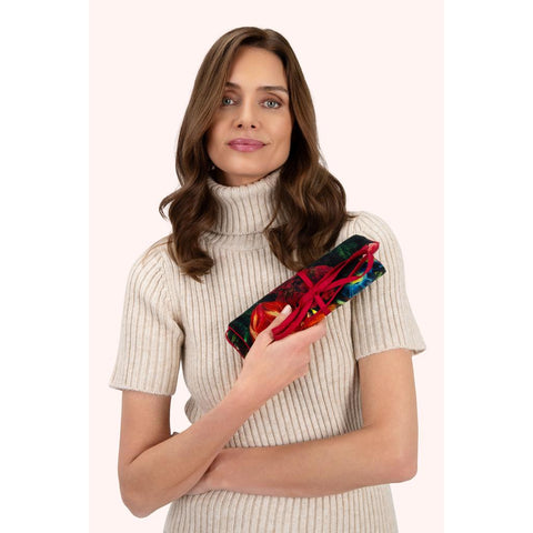 Opulant Floral Jewellery Roll-up - Floral-Nook & Cranny Gift Store-2019 National Gift Store Of The Year-Ireland-Gift Shop