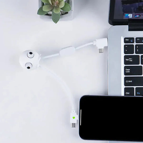 Anti Stress Multi Input Charging Cable - Jelly Mini-Nook & Cranny Gift Store-2019 National Gift Store Of The Year-Ireland-Gift Shop