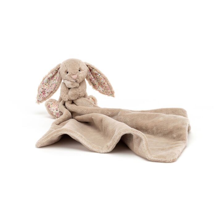 Blossom Beige Bunny 'Petal' Soother By Jellycat-Nook & Cranny Gift Store-2019 National Gift Store Of The Year-Ireland-Gift Shop