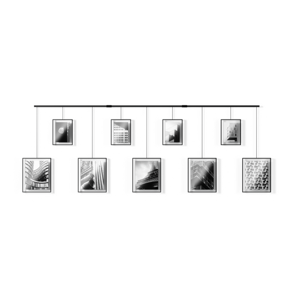 Exhibit Wall Picture Frame - Set of 9 (Black)-Nook & Cranny Gift Store-2019 National Gift Store Of The Year-Ireland-Gift Shop
