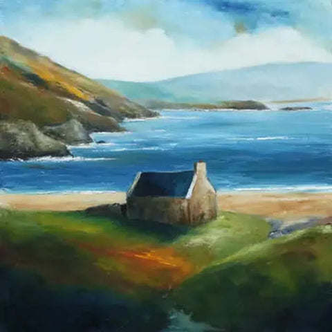 Keem, Achill - Greeting Card by Padraig McCaul Images-Nook & Cranny Gift Store-2019 National Gift Store Of The Year-Ireland-Gift Shop