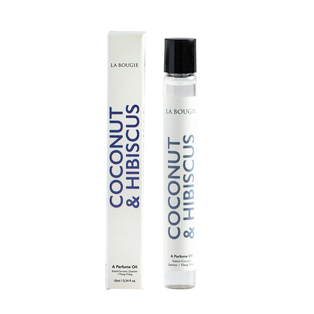 La Bougie - Coconut & Hibiscus Perfume Oil Rollerball (10ml)-Nook & Cranny Gift Store-2019 National Gift Store Of The Year-Ireland-Gift Shop