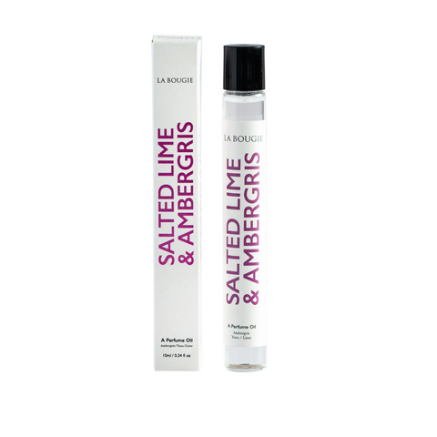 La Bougie - Salted Lime & Ambergris Perfume Oil Rollerball (10ml)-Nook & Cranny Gift Store-2019 National Gift Store Of The Year-Ireland-Gift Shop