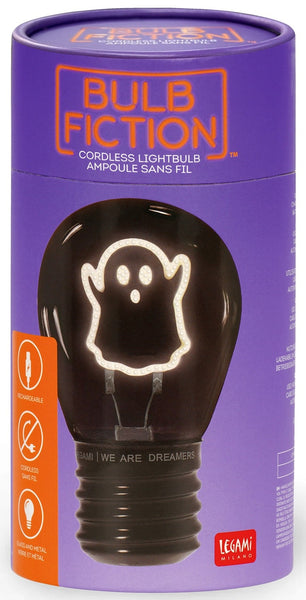 Bulb Fiction - Light Bulb Shaped Table Lamp - Pumpkin
