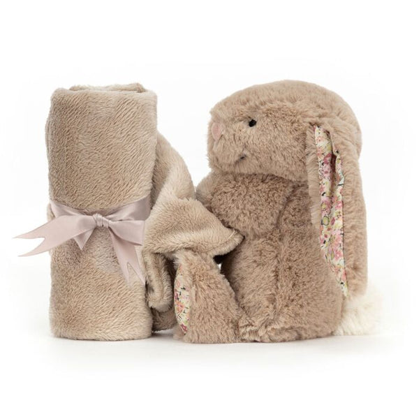 Blossom Beige Bunny 'Petal' Soother By Jellycat-Nook & Cranny Gift Store-2019 National Gift Store Of The Year-Ireland-Gift Shop