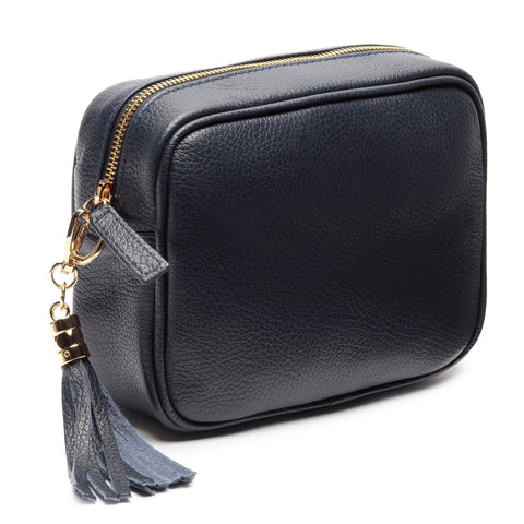 Elie Beaumont Cross Body Italian Leather Bag - (Navy)-Nook & Cranny Gift Store-2019 National Gift Store Of The Year-Ireland-Gift Shop