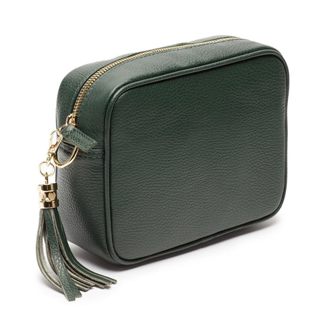 Elie Beaumont Italian Crossbody Leather Bag - (Bottle Green)-Nook & Cranny Gift Store-2019 National Gift Store Of The Year-Ireland-Gift Shop