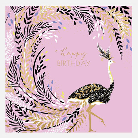 Happy Birthday - Ostrich...-Nook & Cranny Gift Store-2019 National Gift Store Of The Year-Ireland-Gift Shop