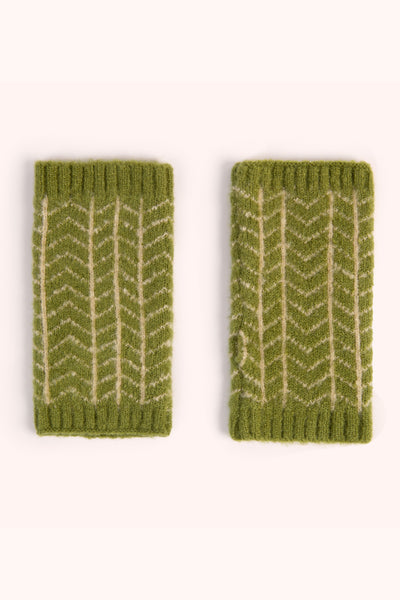 Niamh Wrist Warmer - Olive-Nook & Cranny Gift Store-2019 National Gift Store Of The Year-Ireland-Gift Shop
