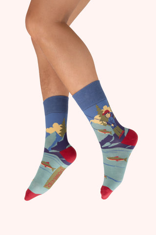 Men's Sock - Fisherman-Nook & Cranny Gift Store-2019 National Gift Store Of The Year-Ireland-Gift Shop