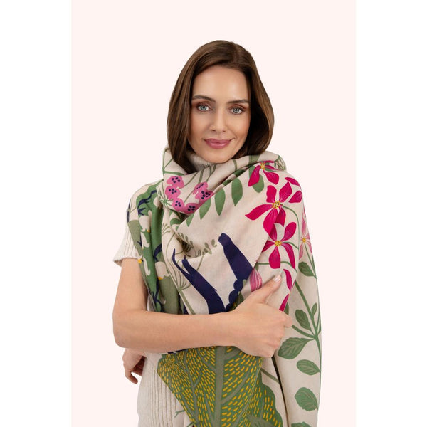 Swooping Swallows Print Scarf-Nook & Cranny Gift Store-2019 National Gift Store Of The Year-Ireland-Gift Shop