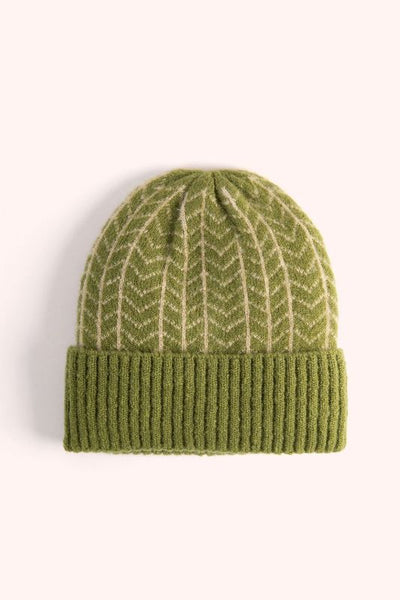 Niamh Beanie - Olive-Nook & Cranny Gift Store-2019 National Gift Store Of The Year-Ireland-Gift Shop