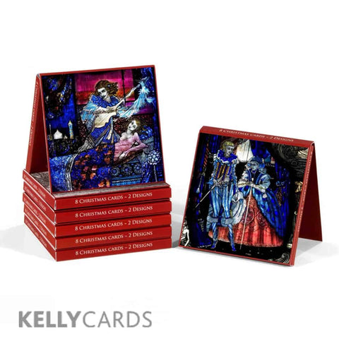 Harry Clarke (Pack of 8) - Irish Made Christmas Cards-Nook & Cranny Gift Store-2019 National Gift Store Of The Year-Ireland-Gift Shop