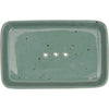 Timeless rustic design - green soap dish