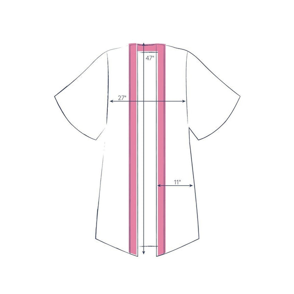 Winter Wonderland Kimono Gown - Damson Mix-Nook & Cranny Gift Store-2019 National Gift Store Of The Year-Ireland-Gift Shop