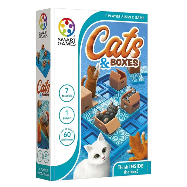 IQ Puzzle - Cats & Boxes-Nook & Cranny Gift Store-2019 National Gift Store Of The Year-Ireland-Gift Shop