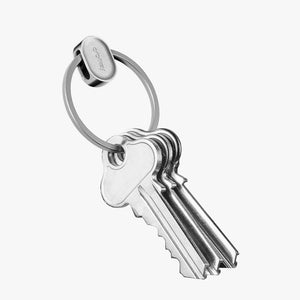 V2 Key Ring by OrbitKey - Silver-Nook & Cranny Gift Store-2019 National Gift Store Of The Year-Ireland-Gift Shop