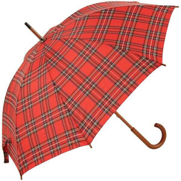 Everyday Tartan Walker Umbrella - Red-Nook & Cranny Gift Store-2019 National Gift Store Of The Year-Ireland-Gift Shop