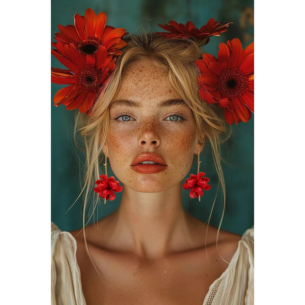 Botanical Silk Earrings-Nook & Cranny Gift Store-2019 National Gift Store Of The Year-Ireland-Gift Shop