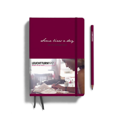 The Five Year Memory Book by Leuchtturm1917. Size A5 (Port Red)-Nook & Cranny Gift Store-2019 National Gift Store Of The Year-Ireland-Gift Shop