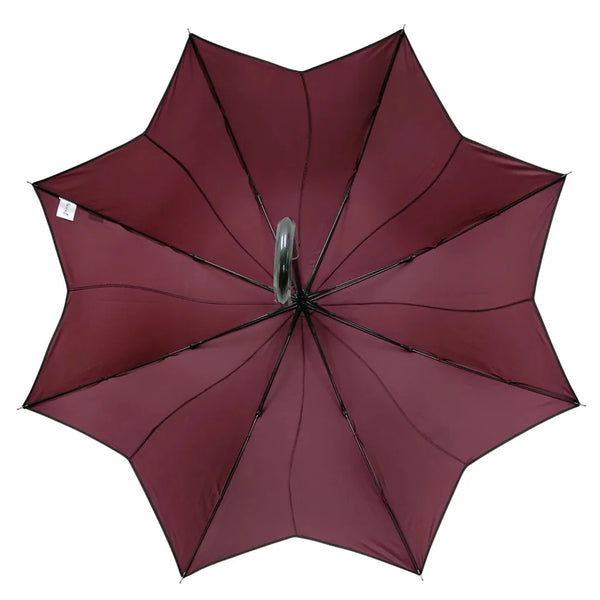 Everyday Swirl Stick Umbrella (Burgundy)-Nook & Cranny Gift Store-2019 National Gift Store Of The Year-Ireland-Gift Shop