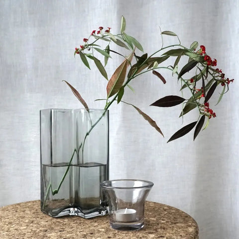 ROW: The Two-Chambered Vase - Gray-Nook & Cranny Gift Store-2019 National Gift Store Of The Year-Ireland-Gift Shop