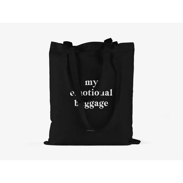 Organic Cotton Tote Bag - Emotional Baggage