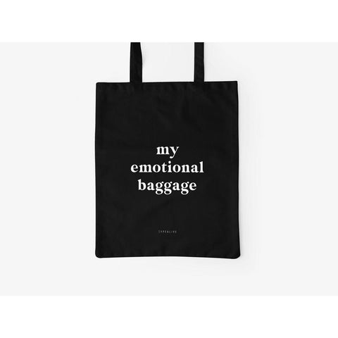Organic Cotton Tote Bag - Emotional Baggage