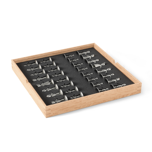 Sleek and Modern Buddy Chess Set - Natural Wood-Nook & Cranny Gift Store-2019 National Gift Store Of The Year-Ireland-Gift Shop