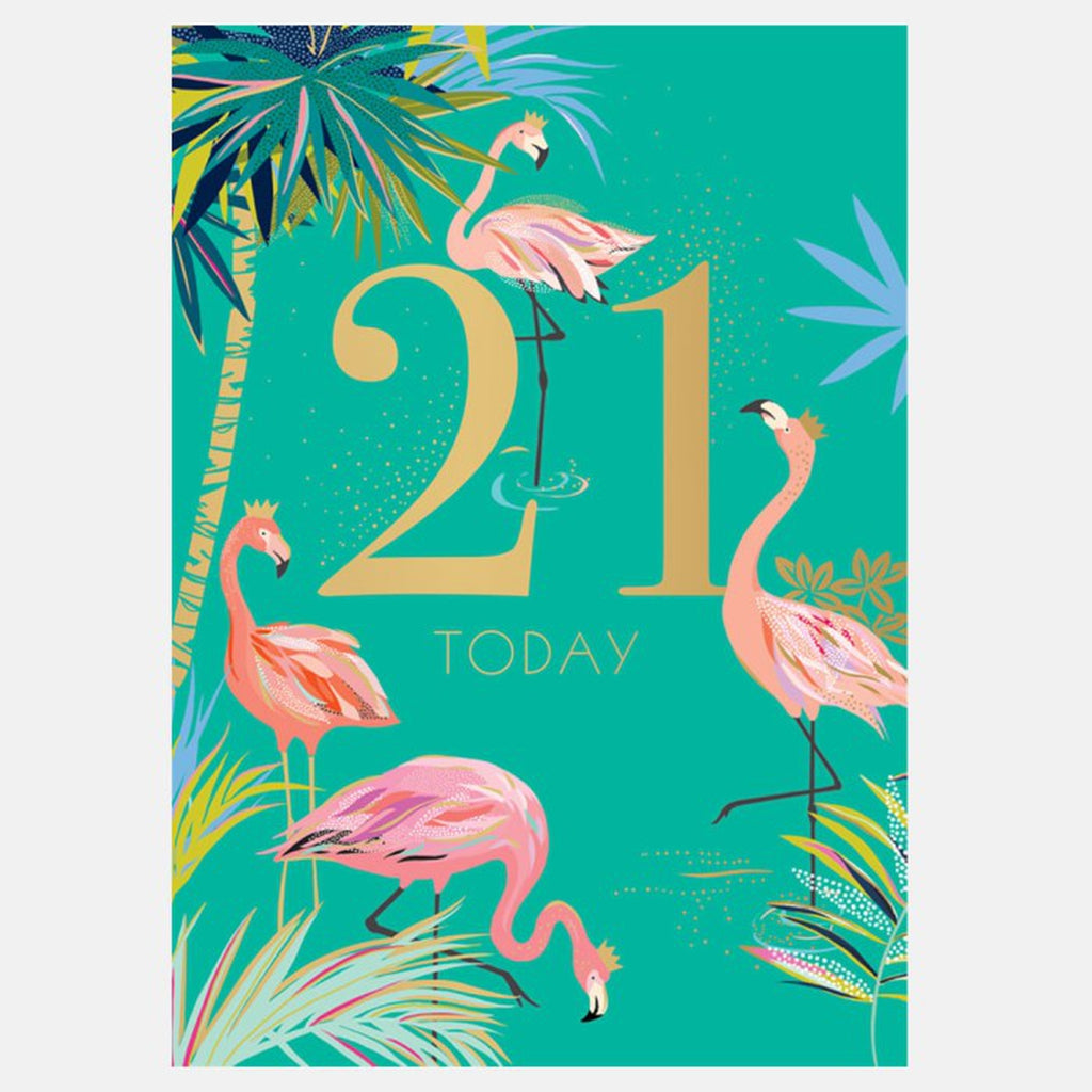 21st Birthday... Flamingo-Nook & Cranny Gift Store-2019 National Gift Store Of The Year-Ireland-Gift Shop