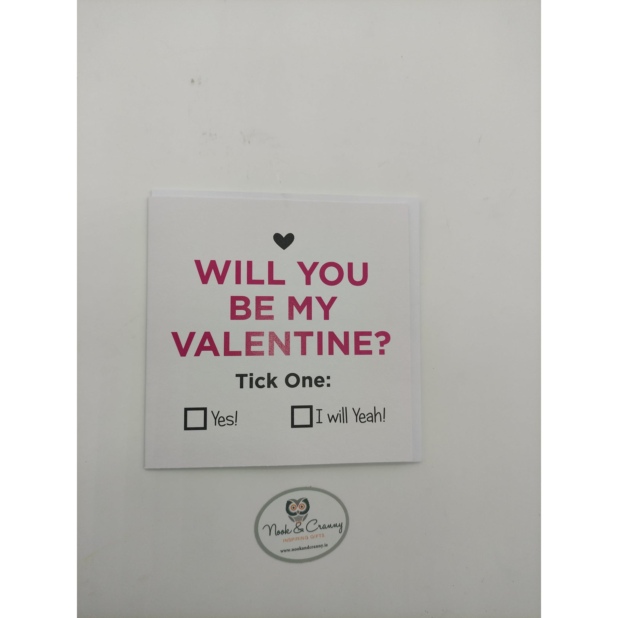 Will You Be My Valentine-Nook & Cranny Gift Store-2019 National Gift Store Of The Year-Ireland-Gift Shop