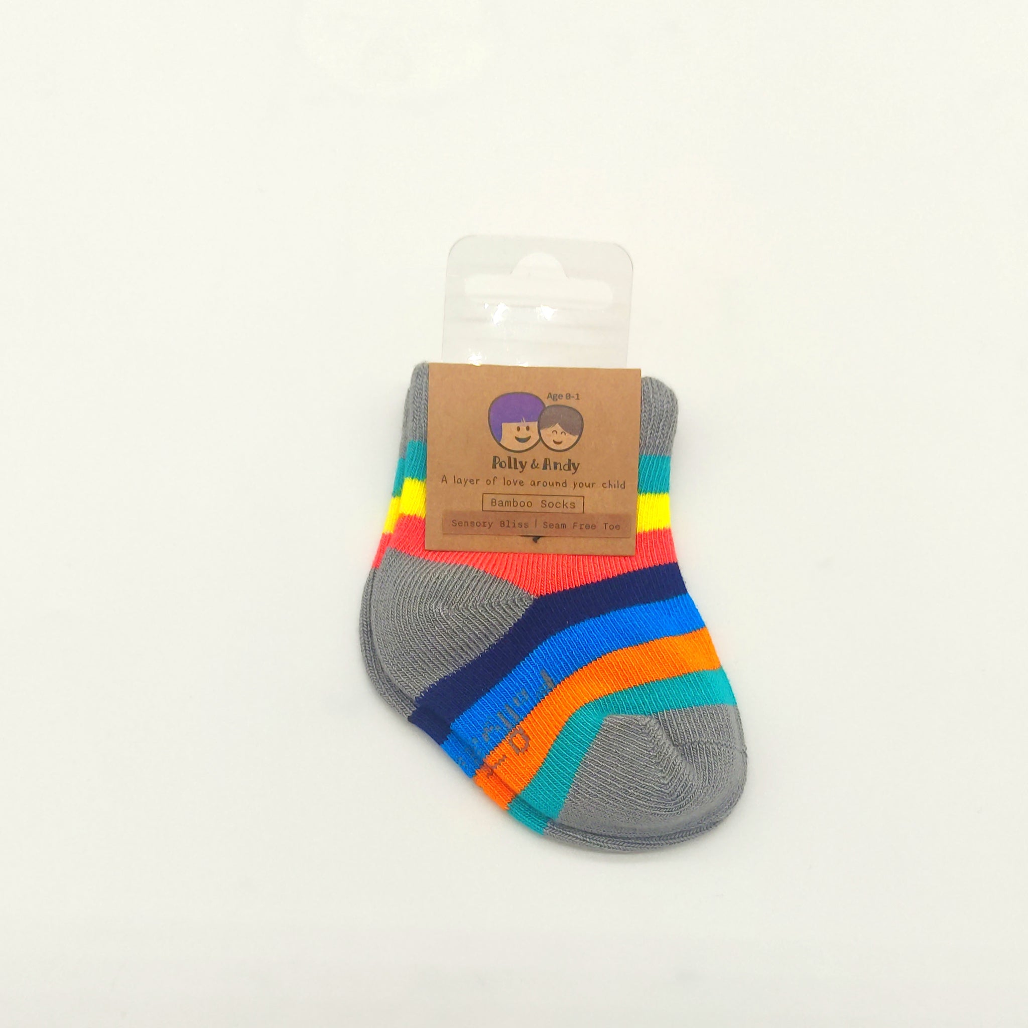 Bamboo Rainbow Socks-Nook & Cranny Gift Store-2019 National Gift Store Of The Year-Ireland-Gift Shop