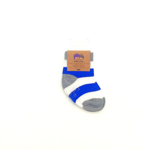 Bamboo Socks - Blue & White (Laois)-Nook & Cranny Gift Store-2019 National Gift Store Of The Year-Ireland-Gift Shop