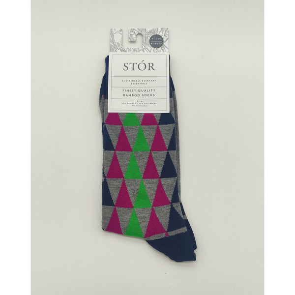 Stor Chevron ( Luxury Bamboo Socks)-Nook & Cranny Gift Store-2019 National Gift Store Of The Year-Ireland-Gift Shop