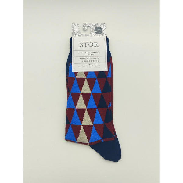 Stor Chevron ( Luxury Bamboo Socks)-Nook & Cranny Gift Store-2019 National Gift Store Of The Year-Ireland-Gift Shop