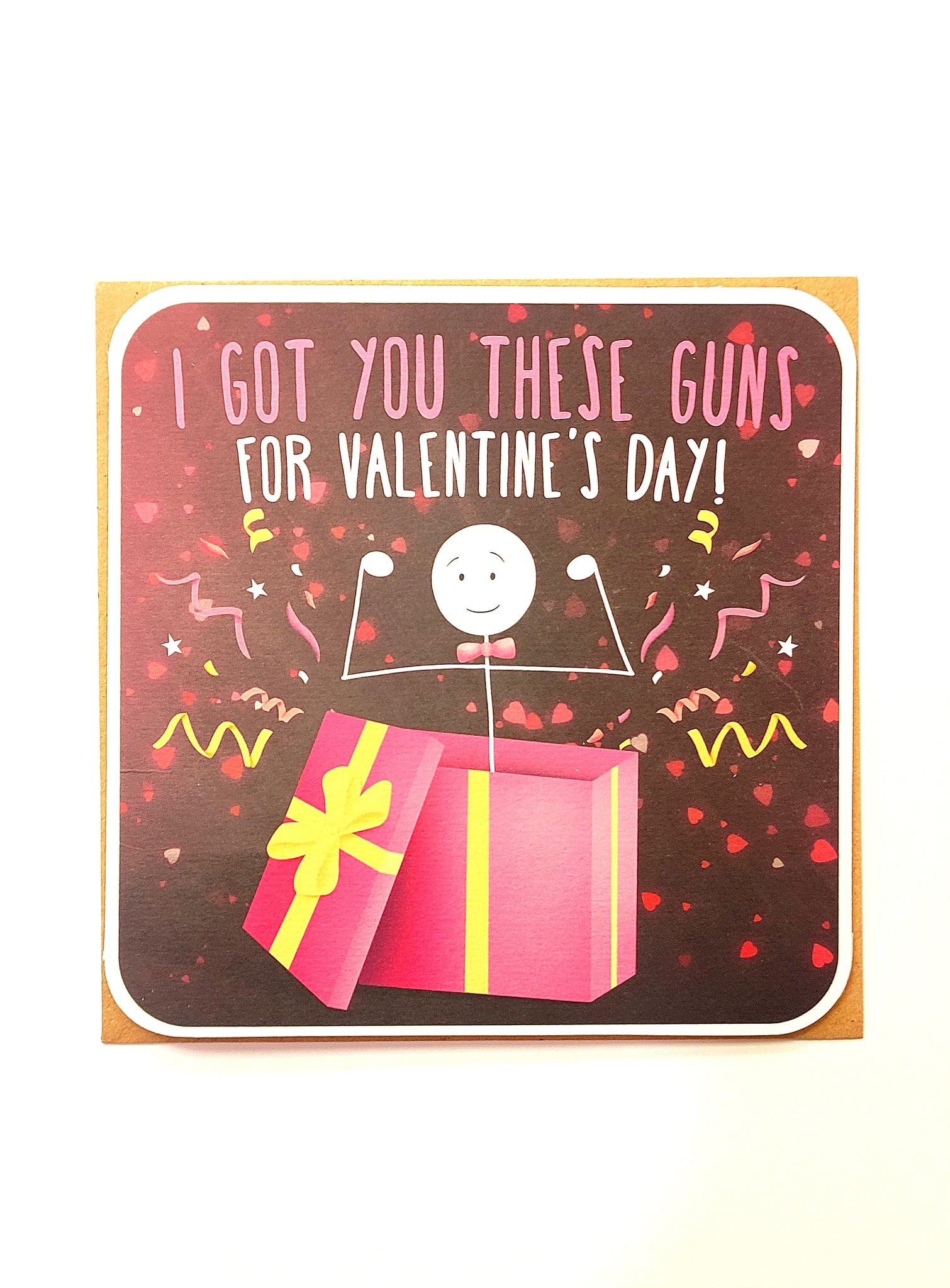 I got you these guns - Card-Nook & Cranny Gift Store-2019 National Gift Store Of The Year-Ireland-Gift Shop
