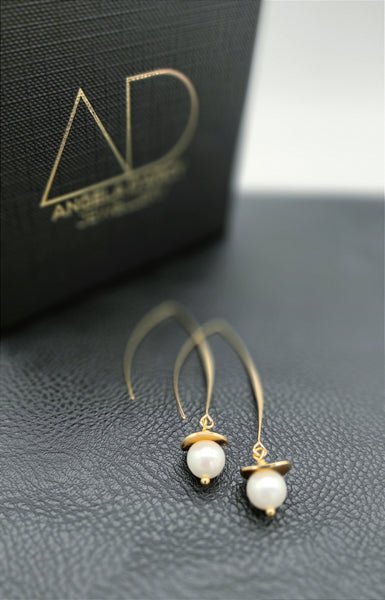 Pearl drop earrings...-Nook & Cranny Gift Store-2019 National Gift Store Of The Year-Ireland-Gift Shop