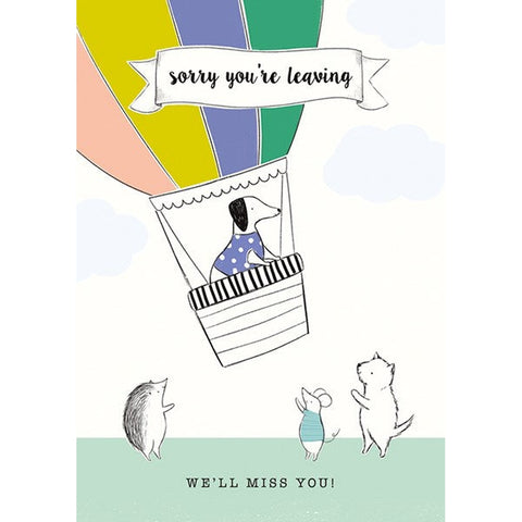 Sorry you're leaving...-Nook & Cranny Gift Store-2019 National Gift Store Of The Year-Ireland-Gift Shop