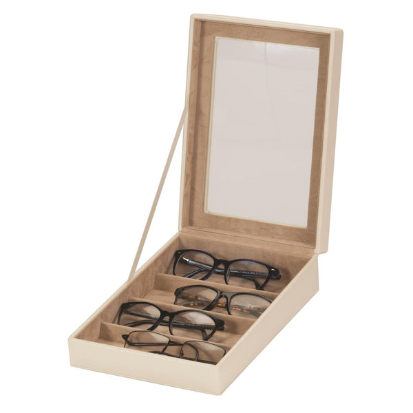 Luxurious Ivory Leatherlook Glasses Case-Nook & Cranny Gift Store-2019 National Gift Store Of The Year-Ireland-Gift Shop