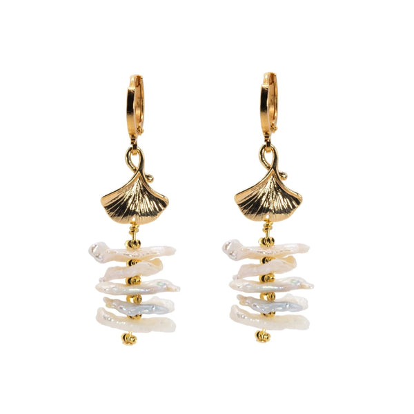Atelier Radiant Ginko Earrings-Nook & Cranny Gift Store-2019 National Gift Store Of The Year-Ireland-Gift Shop