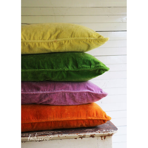 'Relax & Recharge Here' ... Plush Velveteen Cushion.-Nook & Cranny Gift Store-2019 National Gift Store Of The Year-Ireland-Gift Shop