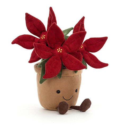 Amuseable Poinsettia by Jellycat-Nook & Cranny Gift Store-2019 National Gift Store Of The Year-Ireland-Gift Shop