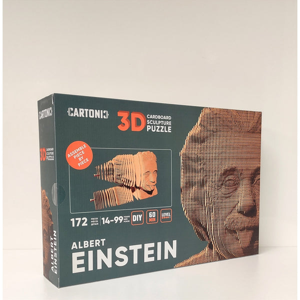 Cartonic 3D Puzzle - Albert Einstein-Nook & Cranny Gift Store-2019 National Gift Store Of The Year-Ireland-Gift Shop